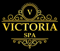 Victoria massage center islamabad logo Luxurious logo of Victoria spa & massage center islamabad